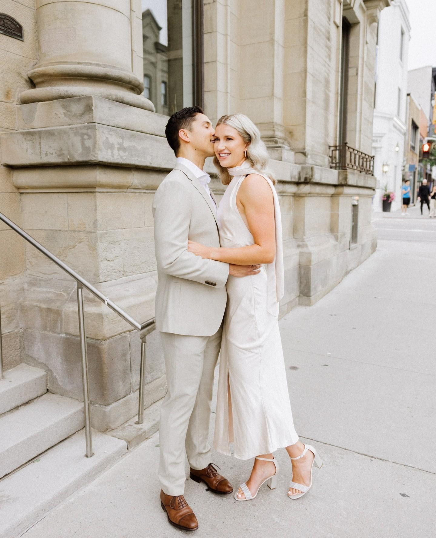 Uptown Waterloo Engagement Session